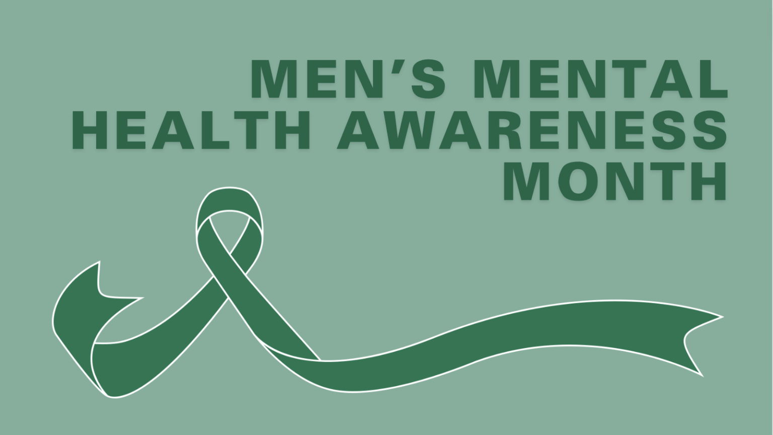 when is mens mental health awareness month