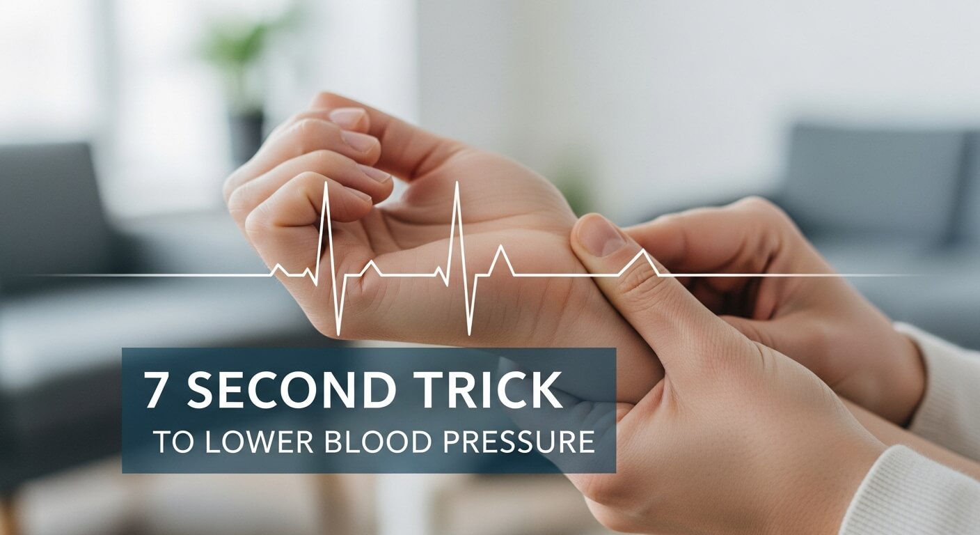 7 second trick to lower blood pressure