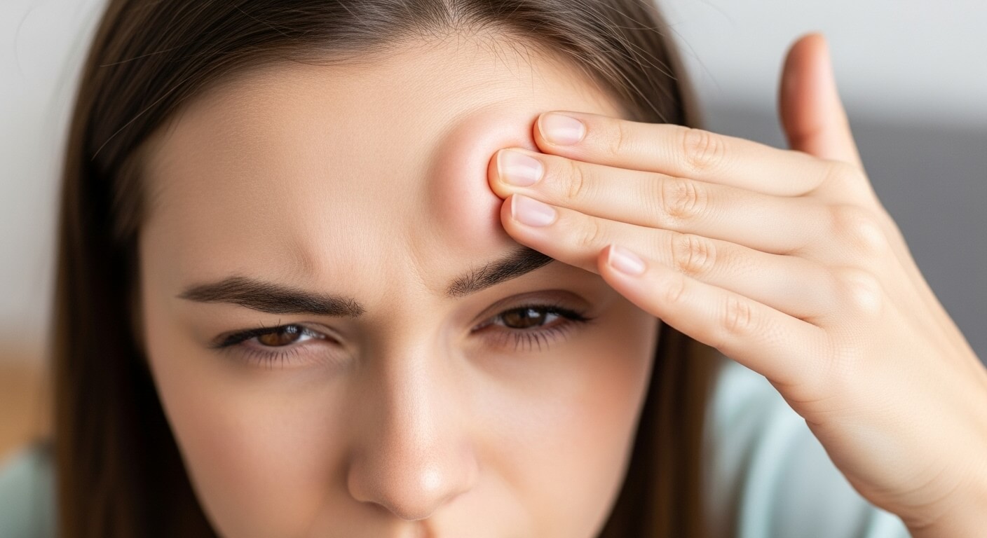 lump on head hurts when pressed no injury