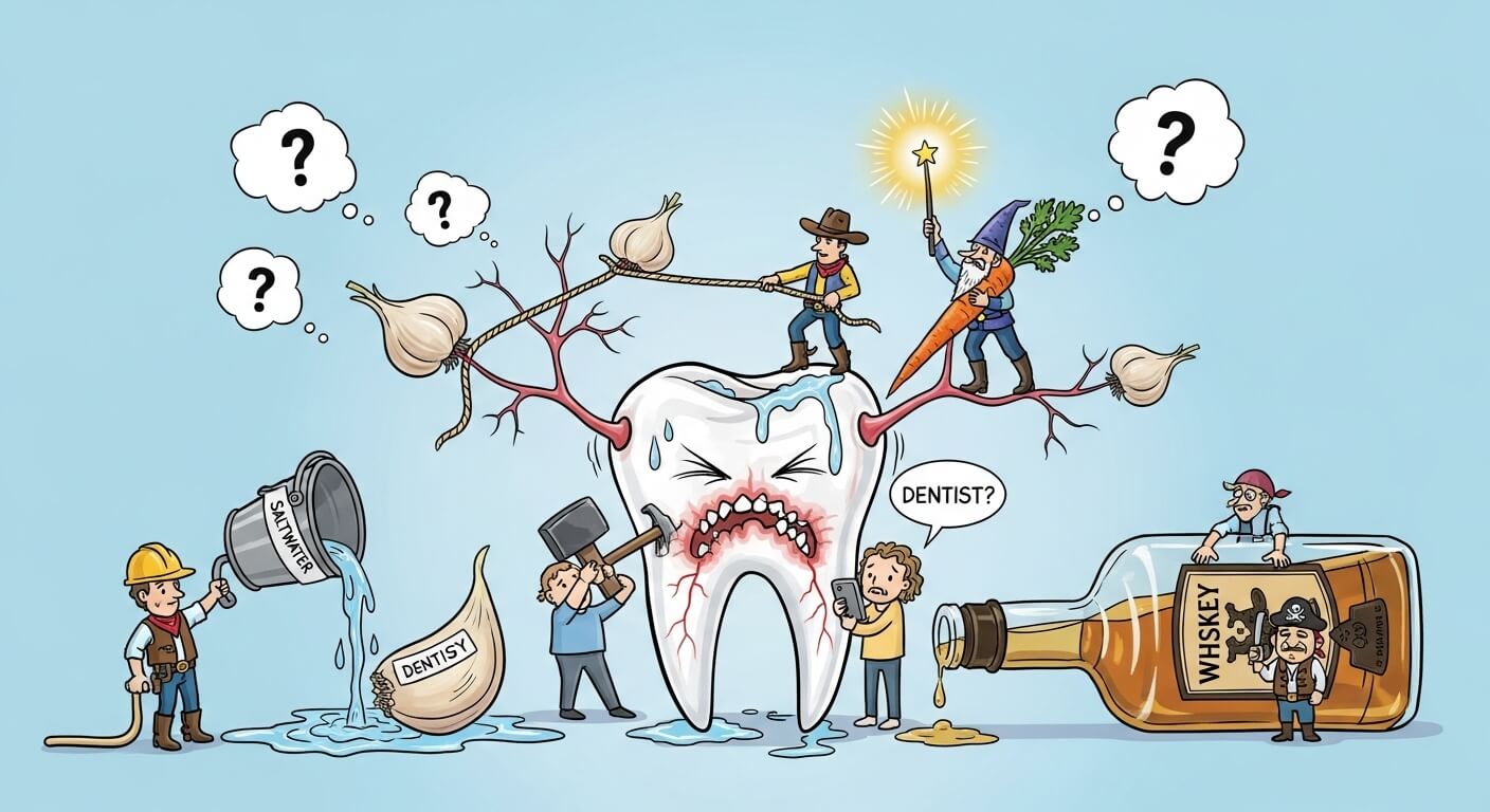 home remedies for killing nerve in tooth