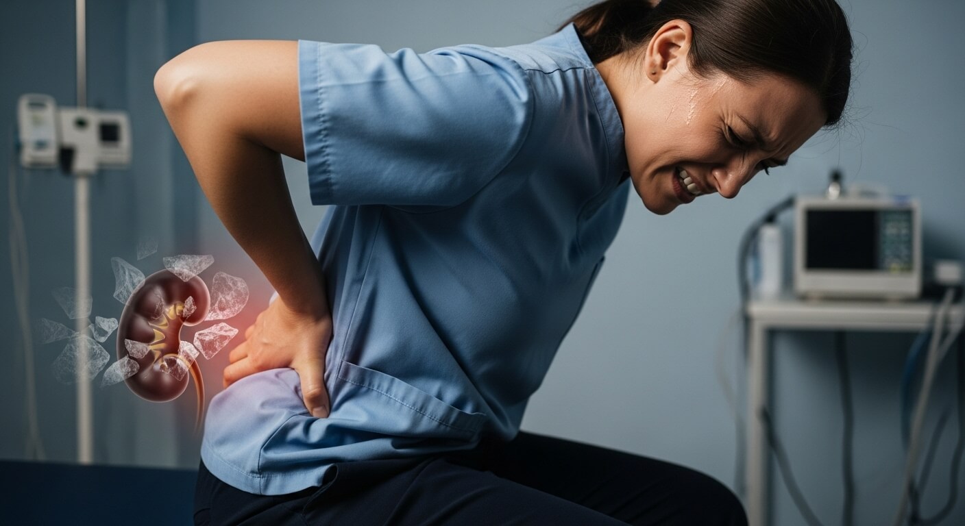 what can mimic kidney stone pain